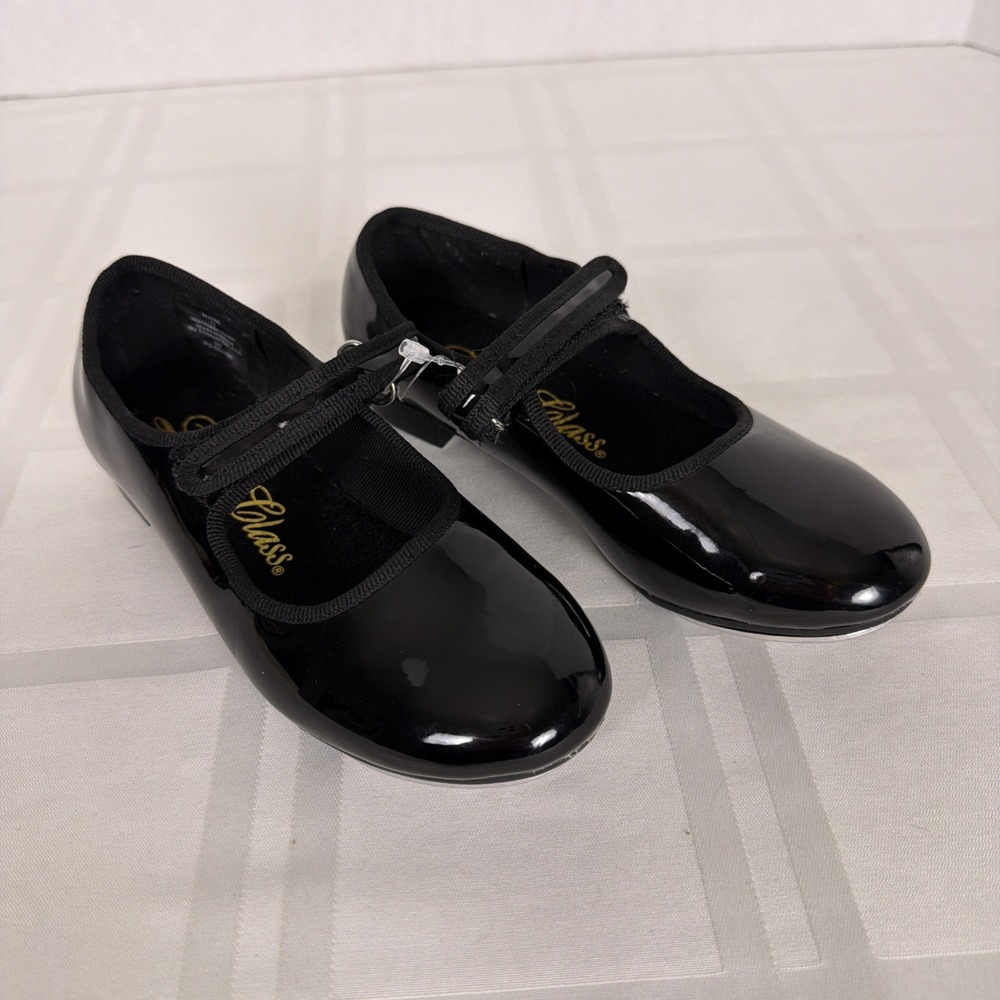 Dance Class Mary Jane Strap Tap Shoe. Girls size 12